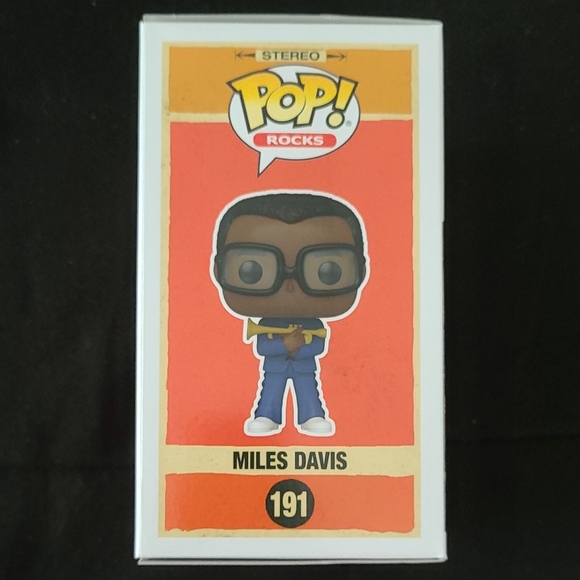 NEW Authentic Funko Pop! Rocks Miles Davis in Blue Suit - Picture 4 of 4